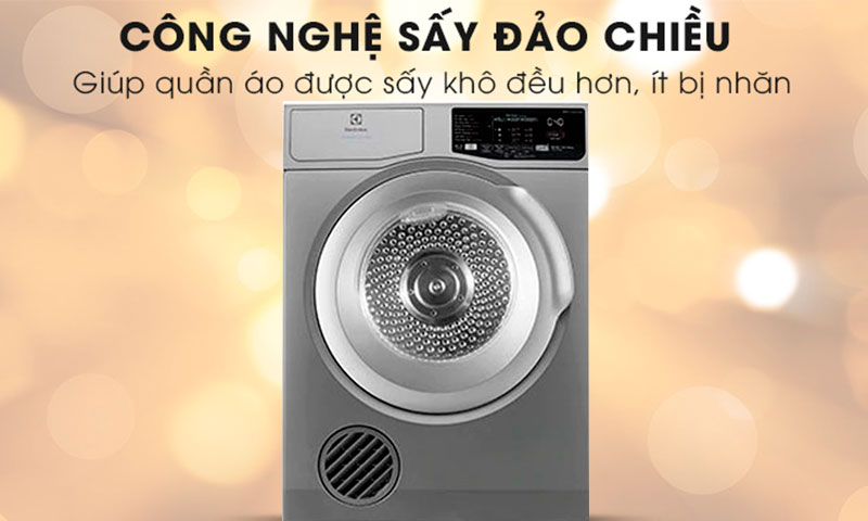 Công nghệ sấy đảo chiều Electrolux