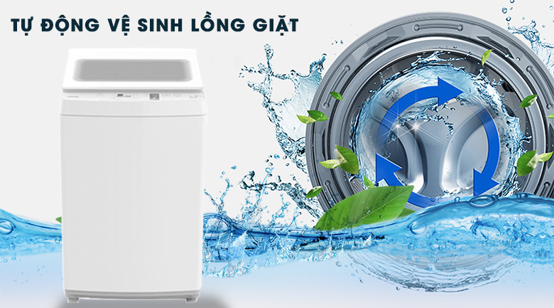 tự vệ sinh lồng giặt