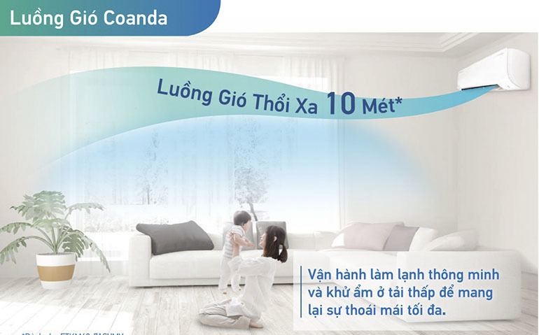 Luồng gió Coanda FTKA50UAVMV