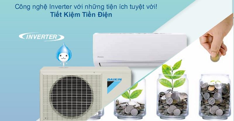 Điều hòa Daikin 18000btu 1 chiều inverter FTKA50UAVMV