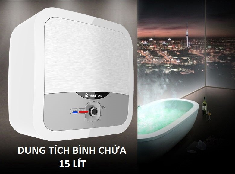 Bình nóng lạnh Ariston 15L ANDRIS2 R 15