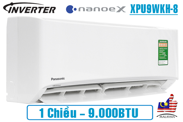 Điều hòa Panasonic XPU9XKH-8 9000BTU 1 chiều inverter