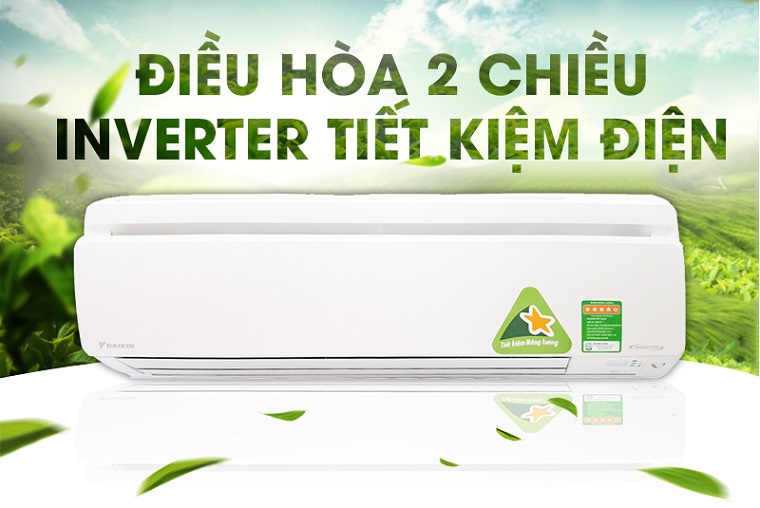 Điều hòa Daikin 9000BTU 2 chiều inverter FTHF25RAVMV