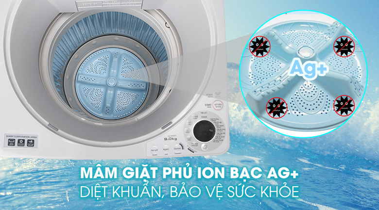 Mâm giặt phủ bạc